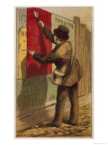 Bill Poster Giclee Print by Petherick 