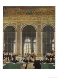 The Peace Treaty is Signed in the Palace of Versailles Giclee Print by Sir William Orpen