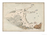 The Pegasus and Equuleus Constellation Giclee Print by Sidney Hall