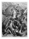 Cossacks Led by Yermak Timofeyevich Invade Siberia Giclee Print by H. Leutmann