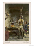The Notes of a Postillion's Horn are Frozen Inside It Giclee Print by O. Herrfurth