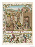 The French Take the Town of Alost Giclee Print by Perrodin 