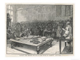 Captain William Kidd Before the Bar of the House of Commons Giclee Print by H.m. Paget