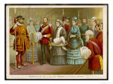 Thanksgiving Day 1872 Giclee Print by Alfred Johnson
