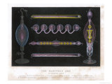 Examples of the Electric Arc in Rarified Gases reproduction procédé giclée par M. Rapine