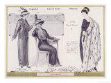 Ermine Cloak 1912 Reproduction procédé giclée par Jacques Nam