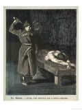 Russian Man in Uniform Flogs a Prisoner Lying on a Bench Lámina giclée por Jouve Russian Man in Uniform Flogs a Prisoner Lying on a Bench Lámina giclée por Jouve