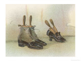 Shoes 1899 Reproduction procédé giclée par Dudley Hardy