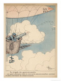 Speeding Will be Just as Much an Offence in the Sky as Giclee Print by Albert Guillaume
