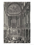 The Marriage Ceremony of Louis Dauphin of France and His Bride Marie-Therese Giclee Print by Huyot 