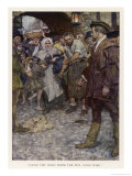 The Prince Dressed as a Pauper is Accused of Theft Giclee Print by William Hatherell