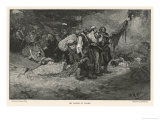 Morgan's Men Sack the Spanish- Held City of Panama reproduction procédé giclée par Howard Pyle