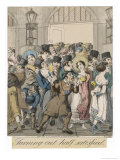 Turning out Half Satisfied Giclee Print by G. Humphrey