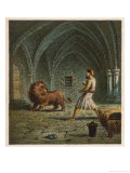 Richard I is Captured by Heinrich VI reproduction procédé giclée par Joseph Kronheim