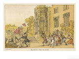 Bees Dr. Syntax and the Bees Giclee Print by Thomas Rowlandson