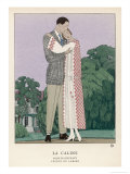 Elegant Embrace 1922 Lámina giclée por A.e. Marty