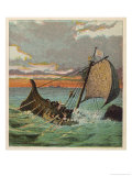 Wreck of the White Ship Giclee Print by Joseph Kronheim