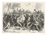 Reform Riot Hyde Park Giclee Print by Cosson Smeeton