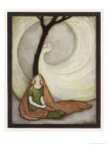 Zelie and the Fairy Candide reproduction procédé giclée par Jennie Harbour