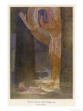 In the Temple the Chief Magician is Visited by the God Thoth in a Dream Giclee Print by Evelyn Paul