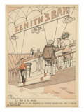 Air Travel Will Surely Lead to the Setting-Up of Bars and Cafes in the Skies for Those Giclee Print by Albert Guillaume