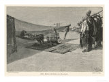 Morgan Recruits Men for His Attack on the Spanish-Held City of Panama Giclee-trykk av Howard Pyle