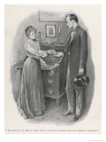 The Return of Sherlock Holmes the Adventure of the Norwood Builder reproduction procédé giclée par Sidney Hall