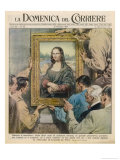 During World War Two Mona Lisa is Removed for Safe-Keeping from the Hands of Goering and His Mates Giclee Print by Walter Molini