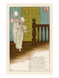 Goosey Goosey Gander Where Shall I Wander Giclee Print by Kate Greenaway