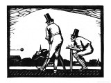 The Great Days of Fuller Pilch Reproduction procédé giclée par Andrew Johnson