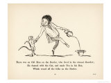 There was an Old Man on the Border Who Lived in the Utmost Disorder Giclée-tryk af Edward Lear There was an Old Man on the Border Who Lived in the Utmost Disorder Giclée-tryk af Edward Lear