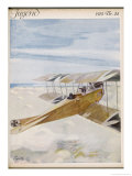 German "Albatros" Two-Seater Fighter Patrolling at 1500 Metres Giclee Print by Paul Segieth