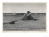 Pirate is Dumped by His Companions reproduction procédé giclée par Howard Pyle