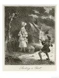 Francis Smith Shoots Thomas Milwood a Bricklayer Giclee Print by Phiz 