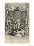 Rehoboam King of Israelis Advised to be Moderate But Prefers Younger Advisers Lámina giclée por Michael van der Gucht Rehoboam King of Israelis Advised to be Moderate But Prefers Younger Advisers Lámina giclée por Michael van der Gucht