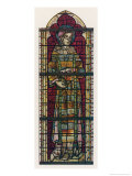 Saint Stephen Wears a Many- Coloured Dream Coat in This Window in York Minster reproduction procédé giclée par Lawrence B. Saint
