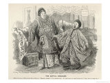The Artful Dowager Empress Giclee Print by Linley Sambourne
