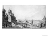 View of Moscow Made Before the Fire of 1812 Giclee Print by C.g. Hammer