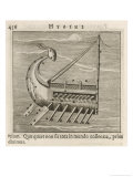 Argo Named after the Vessel Which Carried Jason and the Argonauts to Steal the Golden Fleece reproduction procédé giclée par Gaius Julius Hyginus