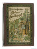 Hansel and Gretel are Invited into Her Cottage by the Evil Witch reproduction procédé giclée par V.p. Mohn