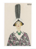 Hat with Aigrette, c.1913 Giclee Print by Mela Koehler