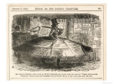 Garotting Cartoon Reproduction procédé giclée par Keene 
