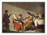 Dutch Musical Party, Singers and a Fiddler Giclee Print by Anthonie Palamedes