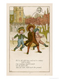We're All Jolly Boys Giclée-Druck von Kate Greenaway
