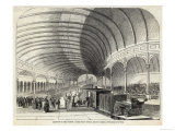 Reception of Queen Victoria at the Central Railway Station Newcastle-Upon-Tyne reproduction procédé giclée