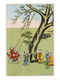 Confucius Chinese Philosopher Local Military Governor Pulls Down a Tree Giclee Print Confucius Chinese Philosopher Local Military Governor Pulls Down a Tree Giclee Print