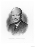 Dwight Eisenhower Us Soldier and President 1953-1961 Lámina giclée