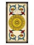 Tarot: The Ace of Coins reproduction procédé giclée