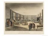 Lying-In Married Women Await Their Destiny in the Middlesex Hospital Marylebone Fields London Giclee Print by Rowlandson & Pugin 