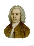 Johann Sebastian Bach German Organist and Composer Giclee Print